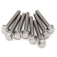 A2 A4 Stainless Steel Hex Flange Bolt M8 M16